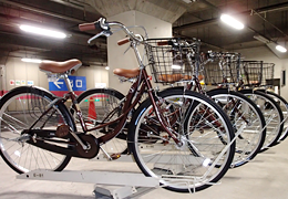 京都駅八条口レンタサイクル使用自転車
